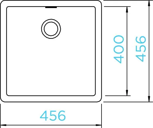 SCHOCK Kchensple Greenwich N-100 Cristadur Nano-Granitsple / Einbausple mit Drehexcenter