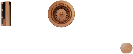 ❎*SCHOCK Kchensple Mono D-100XS Cristadur Nano-Granitsple / Einbausple mit Drehexcenter