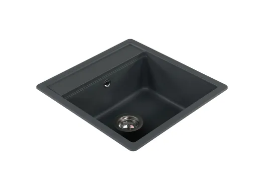 SCHOCK Kchensple Mono N-100S Cristadur Nano-Granitsple / Einbausple mit Drehexcenter