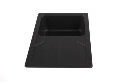 SCHOCK Kchensple Formhaus D-100S Cristalite Granitsple / Einbausple Basic Line mit Drehexcenter