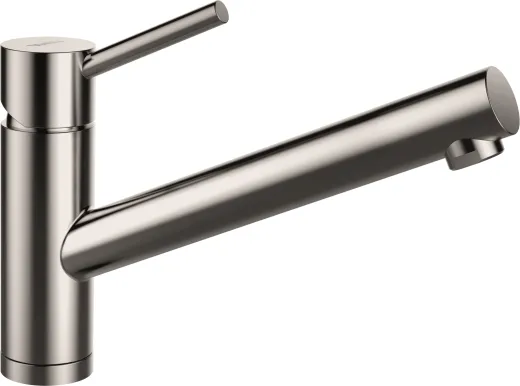 SCHOCK K�chenarmatur Altos-S EDM Einhebelmischer Edelstahl massiv mit Festauslauf 360� schwenkbarer Auslauf