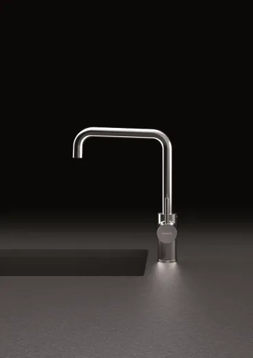 ✅ SCHOCK Kchenarmatur Fonos Chrom Einhebelmischer mit Festauslauf 360 schwenkbarer Auslauf