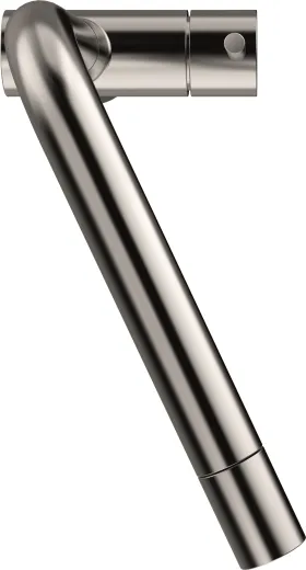 SCHOCK Kchenarmatur Laios EDM Einhebelmischer Edelstahl massiv mit Festauslauf 360 schwenkbarer Auslauf