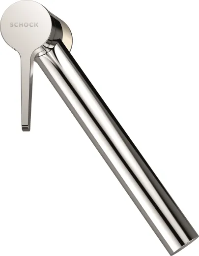 SCHOCK K�chenarmatur SC-510 Cristadur� Classic Line Einhebelmischer Festauslauf 360� schwenkbarer Auslauf mit Materialh�lse