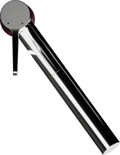 SCHOCK K�chenarmatur SC-510 Cristadur� Classic Line Einhebelmischer Zugauslauf 120� schwenkbarer Auslauf mit Materialh�lse und Schlauchbrause