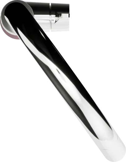 SCHOCK K�chenarmatur SC-520 Cristadur� Classic Line Einhebelmischer Zugauslauf 120� schwenkbarer Auslauf mit Materialh�lse und Schlauchbrause
