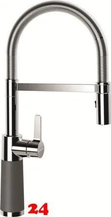 SCHOCK Küchenarmatur SC-550 Cristadur® Classic Line Einhebelmischer Festauslauf 150° schwenkbarer Auslauf mit Materialhülse und Pendelbrause SCHOCK Küchenarmatur SC-550 Cristadur® Classic Line Einhebelmischer Festauslauf 150° schwenkbarer Auslauf mit Materialhülse und Pendelbrause