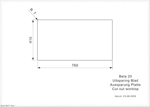 REGINOX K�chensp�le BETA 20 BAP KGOKG Einbausp�le Edelstahl mit Einbaurand Doppelbecken Siebkorb als Stopfenventil