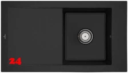 Villeroy & Boch TIMELINE 50-Premiumline Einbausple / Keramiksple in Sonder Farben