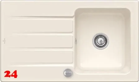 Villeroy & Boch ARCHITECTURA 50-Classicline Einbausple / Keramiksple in Standard Farben