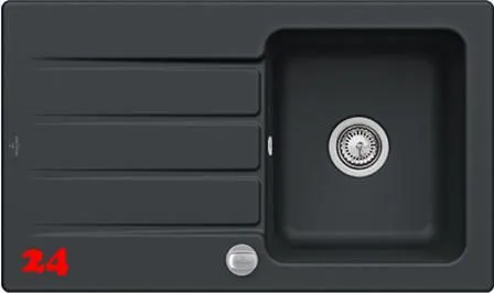 Villeroy & Boch ARCHITECTURA 50-Premiumline Einbausple / Keramiksple in Sonder Farben