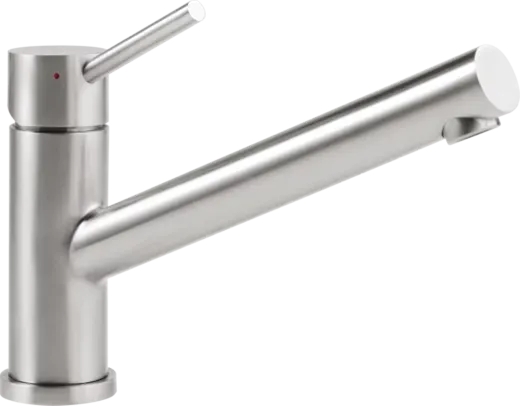 Villeroy & Boch Kchenarmatur Como-ND Einhebelmischer Edelstahl massiv mit Festauslauf Niederdruck