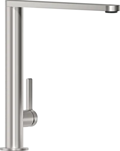 Villeroy & Boch Kchenarmatur Finera Einhebelmischer Edelstahl massiv mit Festauslauf