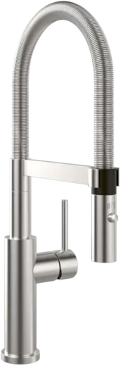 Villeroy & Boch Kchenarmatur Steel Expert 2.0 Einhebelmischer Edelstahl massiv mit Pendelbrause