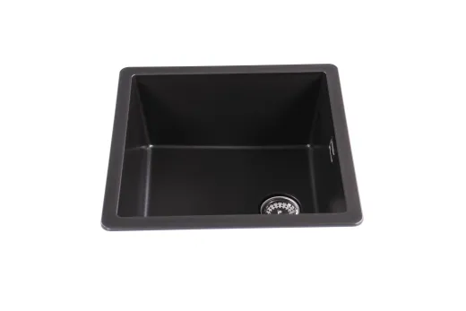 SCHOCK Kchensple Greenwich N-100-FB Cristadur Nano-Granitsple flchenbndig mit Drehexcenter