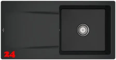 Villeroy & Boch SILUET 60-Premiumline Einbausple / Keramiksple aus TitanCeram in Sonder Farben