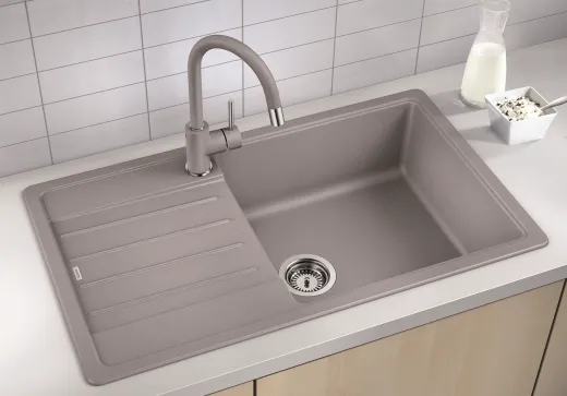 BLANCO Kchensple Legra XL 6 S Silgranit PuraDurII Granitsple / Einbausple mit Handbettigung