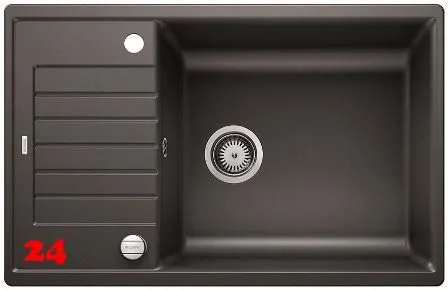 ❎ BLANCO Kchensple Zia XL 6 S Compact Silgranit PuraDurII Granitsple / Einbausple mit Drehknopfventil