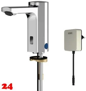 KWC PROFESSIONAL F5E Elektronik Standventil F5EV1002 DN 15 fr Waschanlagen, opto-elektronisch gesteuert mit Steckernetzteil