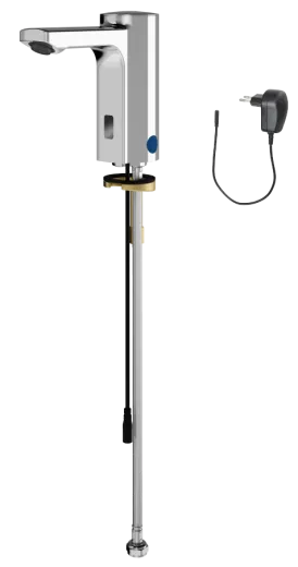 KWC PROFESSIONAL F5E Elektronik Standventil F5EV1002 DN 15 fr Waschanlagen, opto-elektronisch gesteuert mit Steckernetzteil