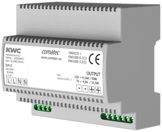 KWC PROFESSIONAL Netzteil ACEX9001 fr zentrale stabilisierte Gleichstrom-Versorgung Zur Einbindung in AQUA 3000 open
