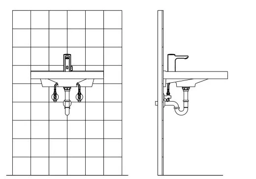 KWC PROFESSIONAL F5E-Mix Elektronik Standbatterie F5EM1001 DN 15 fr Waschanlagen, opto-elektronisch gesteuert mit Batteriebetrieb