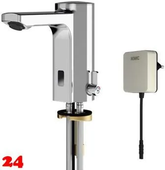 KWC PROFESSIONAL F5E-Mix Elektronik Standbatterie F5EM1002 DN 15 fr Waschanlagen, opto-elektronisch gesteuert mit Steckernetzteil