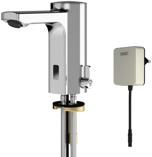 KWC PROFESSIONAL F5E-Mix Elektronik Standbatterie F5EM1002 DN 15 fr Waschanlagen, opto-elektronisch gesteuert mit Steckernetzteil