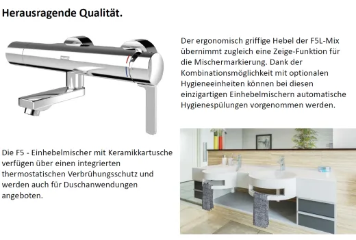 KWC PROFESSIONAL Bypass-Magnetventilkartusche EAQFU0001 DN 5, bistabil, mit wasserdichtem Stecker und Sieb