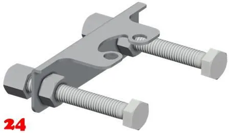 KWC PROFESSIONAL Verdrehsicherung fr F5L/F4L Einhebel-Standbatterien ACLM1009