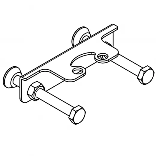 KWC PROFESSIONAL Verdrehsicherung fr F5L/F4L Einhebel-Standbatterien ACLM1009
