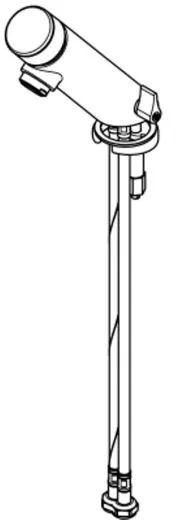 KWC PROFESSIONAL F3S-Mix Selbstschluss-Standbatterie F3SM1101 DN 15 fr Waschanlagen