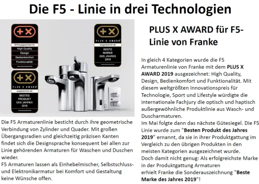 KWC PROFESSIONAL F5S Selbstschluss-Standventil F5SV1001 DN 15 fr Waschanlagen FRAMIC INSIDE Selbstschlusskartusche