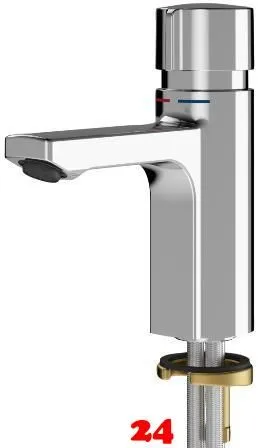 KWC PROFESSIONAL F5S-Mix Selbstschluss-Standbatterie F5SM1001 DN 15 als Eingriffmischer fr Waschanlagen FRAMIC INSIDE