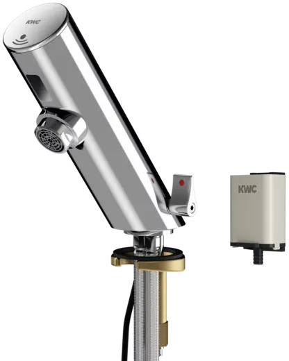 KWC PROFESSIONAL F3E-Mix Elektronik Standbatterie F3EM1001 DN 15 fr Waschanlagen, opto-elektronisch gesteuert mit Batteriefach