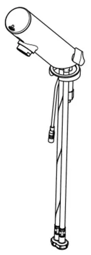 KWC PROFESSIONAL F3E-Mix Elektronik Standbatterie F3EM1005 DN 15 fr Waschanlagen, opto-elektronisch gesteuert