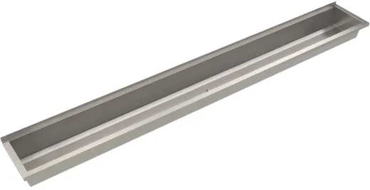 KWC PROFESSIONAL Planox Waschrinne-PL30 fugenlos verschweite Waschrinne fr Wandmontage Breite 3000mm