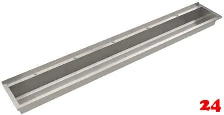 KWC PROFESSIONAL Planox Waschrinne-PL30T fugenlos verschweißt mit Armaturenbank für Wandmontage Breite 3000mm KWC PROFESSIONAL Planox Waschrinne-PL30T fugenlos verschweißt mit Armaturenbank für Wandmontage Breite 3000mm