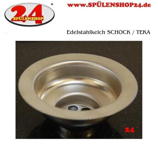 Edelstahlkelch SCHOCK / TEKA