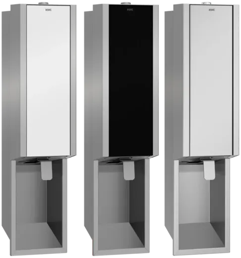 KWC PROFESSIONAL EXOS Seifenspender EXOS618EB Unterputzmontage manueller Betrieb ohne Nachfllmedien