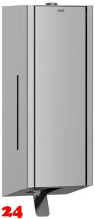 KWC PROFESSIONAL EXOS Schaumseifenspender EXOS616X Aufputzmontage manueller Betrieb ohne Nachfllmedien