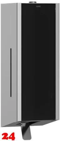 KWC PROFESSIONAL EXOS Schaumseifenspender EXOS616B Aufputzmontage manueller Betrieb ohne Nachfllmedien