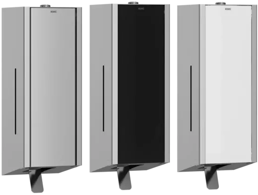 KWC PROFESSIONAL EXOS Schaumseifenspender EXOS616B Aufputzmontage manueller Betrieb ohne Nachfllmedien