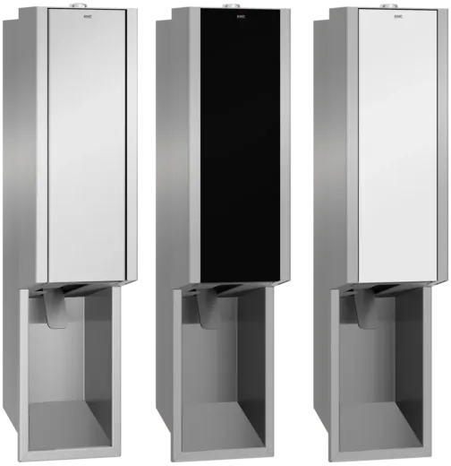 KWC PROFESSIONAL EXOS Schaumseifenspender EXOS616EX Unterputzmontage manueller Betrieb ohne Nachfllmedien