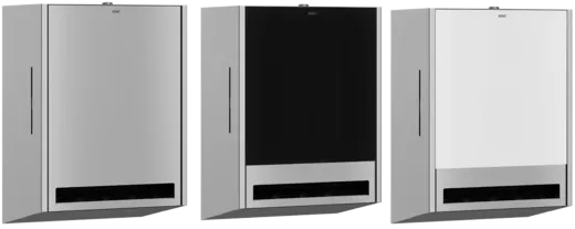 KWC PROFESSIONAL EXOS Papierhandtuchspender fr Papierrolle EXOS637B fr die Aufputzmontage manueller Betrieb