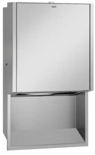 KWC PROFESSIONAL EXOS Papierhandtuchspender EXOS600EX fr die Unterputzmontage manueller Betrieb