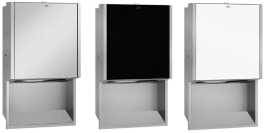 KWC PROFESSIONAL EXOS Papierhandtuchspender EXOS600EX fr die Unterputzmontage manueller Betrieb