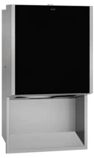 KWC PROFESSIONAL EXOS Papierhandtuchspender EXOS600EB fr die Unterputzmontage manueller Betrieb