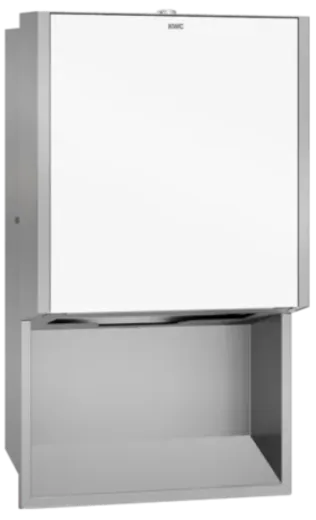 KWC PROFESSIONAL EXOS Papierhandtuchspender EXOS600EW fr die Unterputzmontage manueller Betrieb