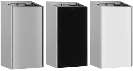 KWC PROFESSIONAL EXOS Abfallbehlter EXOS605X fr die Aufputzmontage Fassungsvermgen zirka 30 Liter